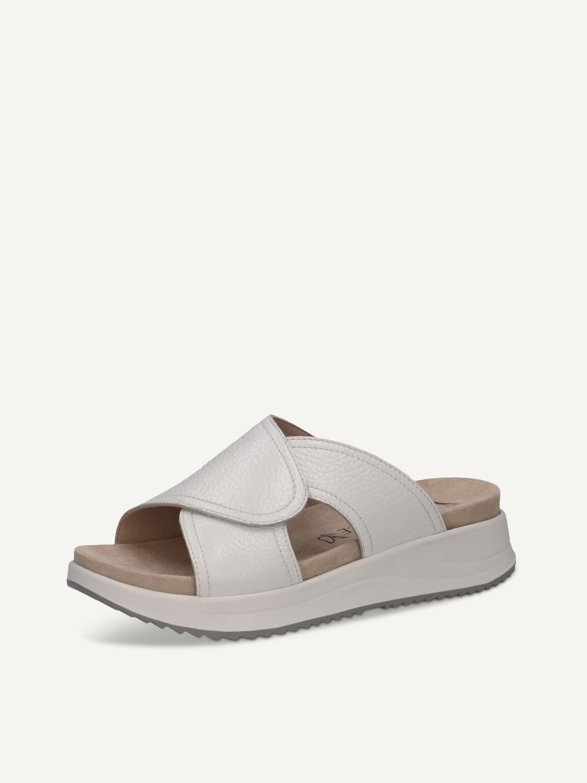 Caprice, Leather Mule - white WHITE DEER, image 1 of 5