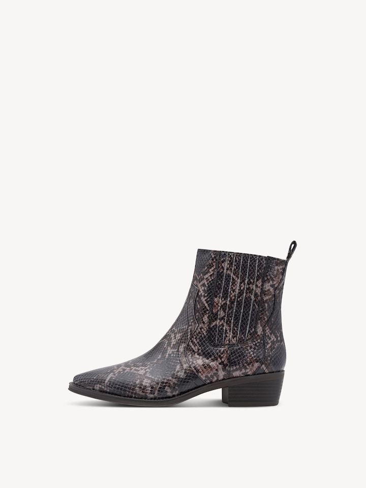 Marco Tozzi, Stiefelette - braun CAFE STRUCTURE