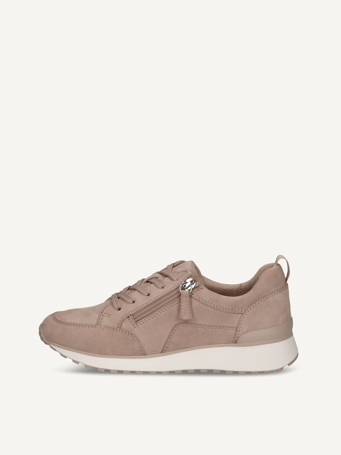 Caprice, Leather Sneaker - beige SAND SUEDE, image 2 of 5