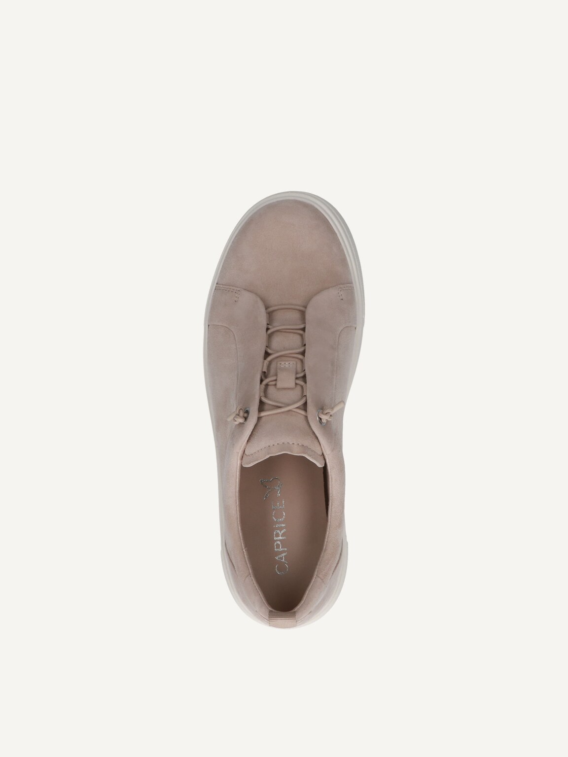 Caprice, Leather Sneaker - beige SAND SUEDE, image 5 of 5