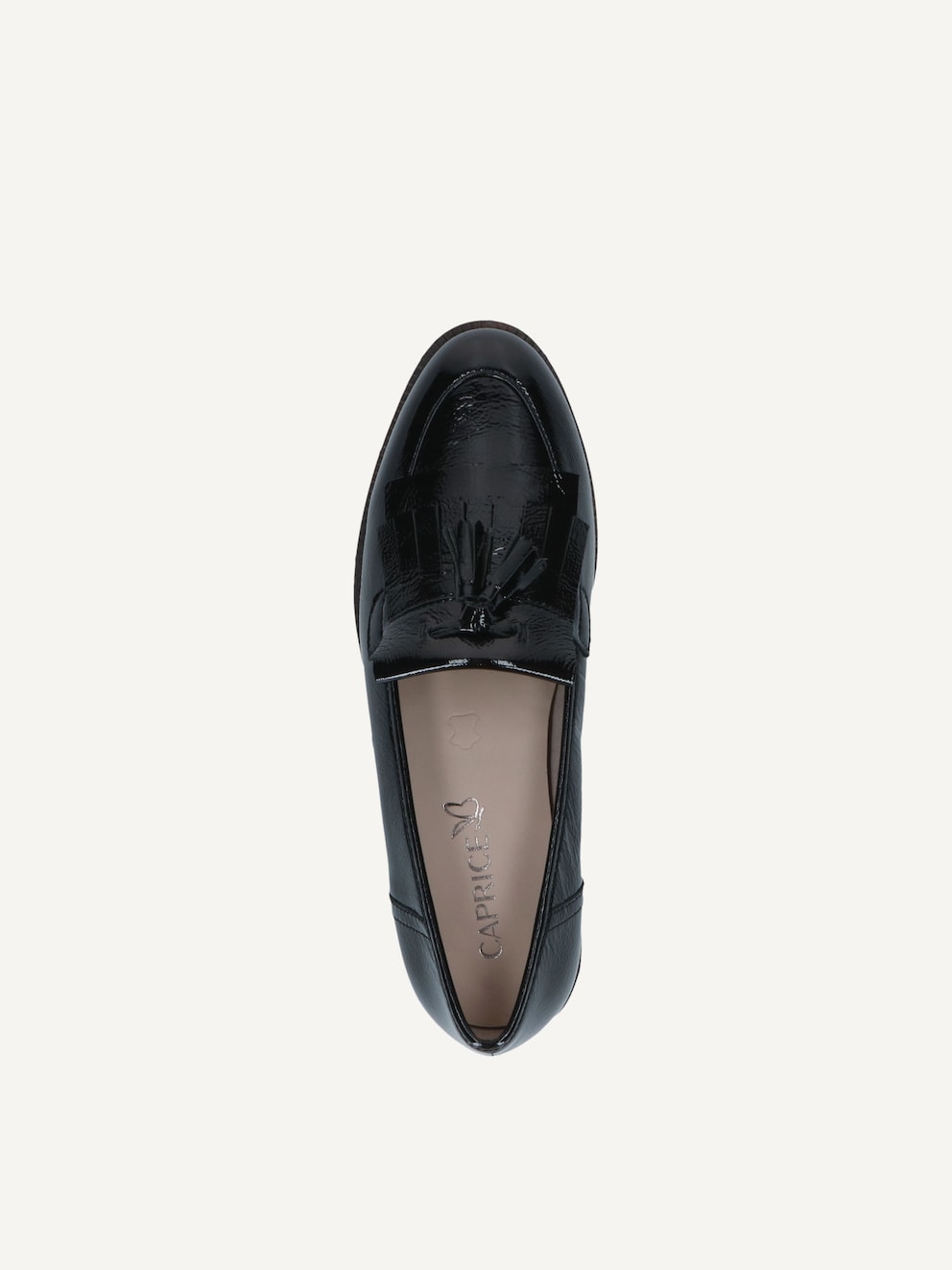 Caprice, Slipper en cuir - noir BLACK NAPLAK, image 7 sur 10