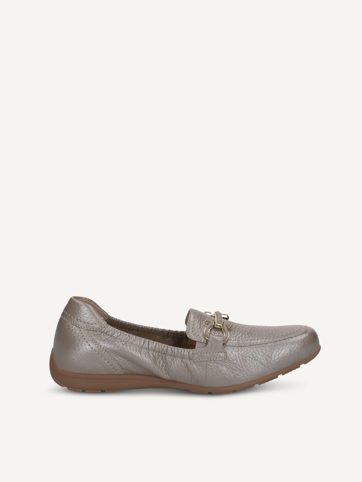 Caprice, Leather Slipper - grey STONE PER.DEER, image 3 of 5
