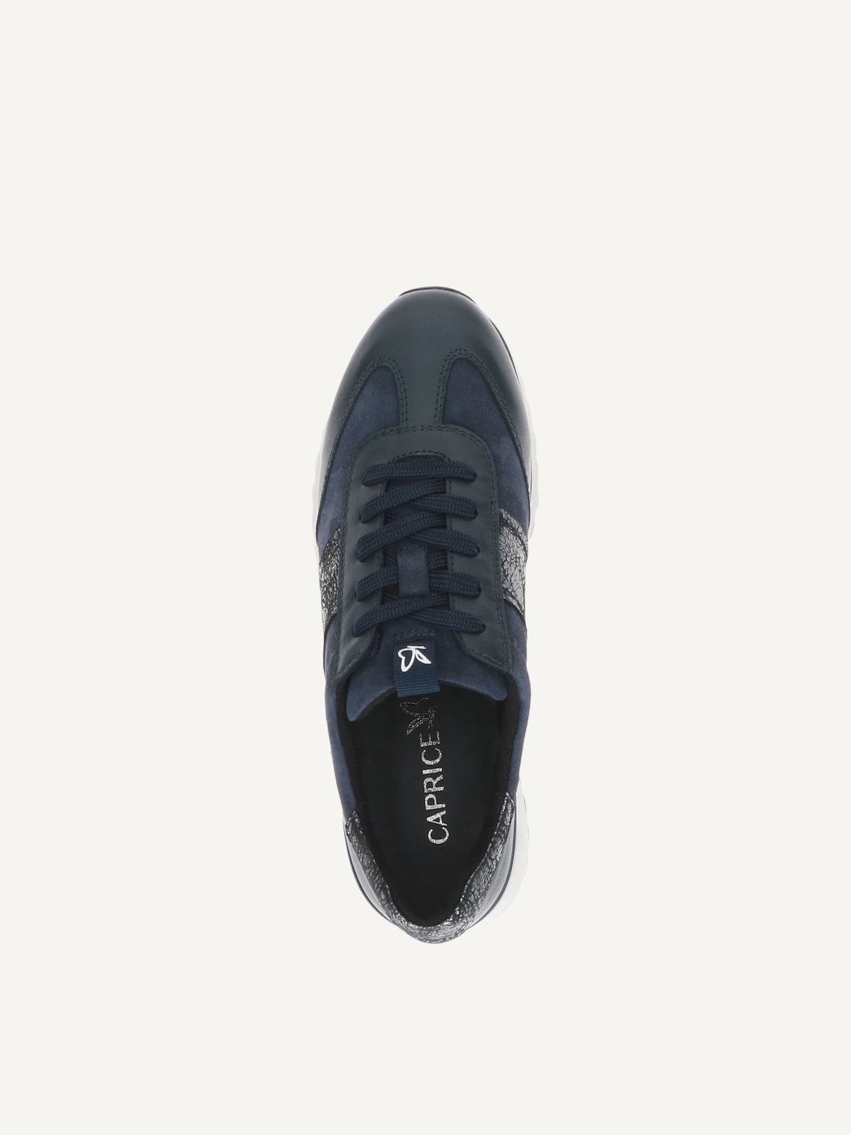 Caprice, Basket en cuir - bleu OCEAN COMB, image 4 sur 5