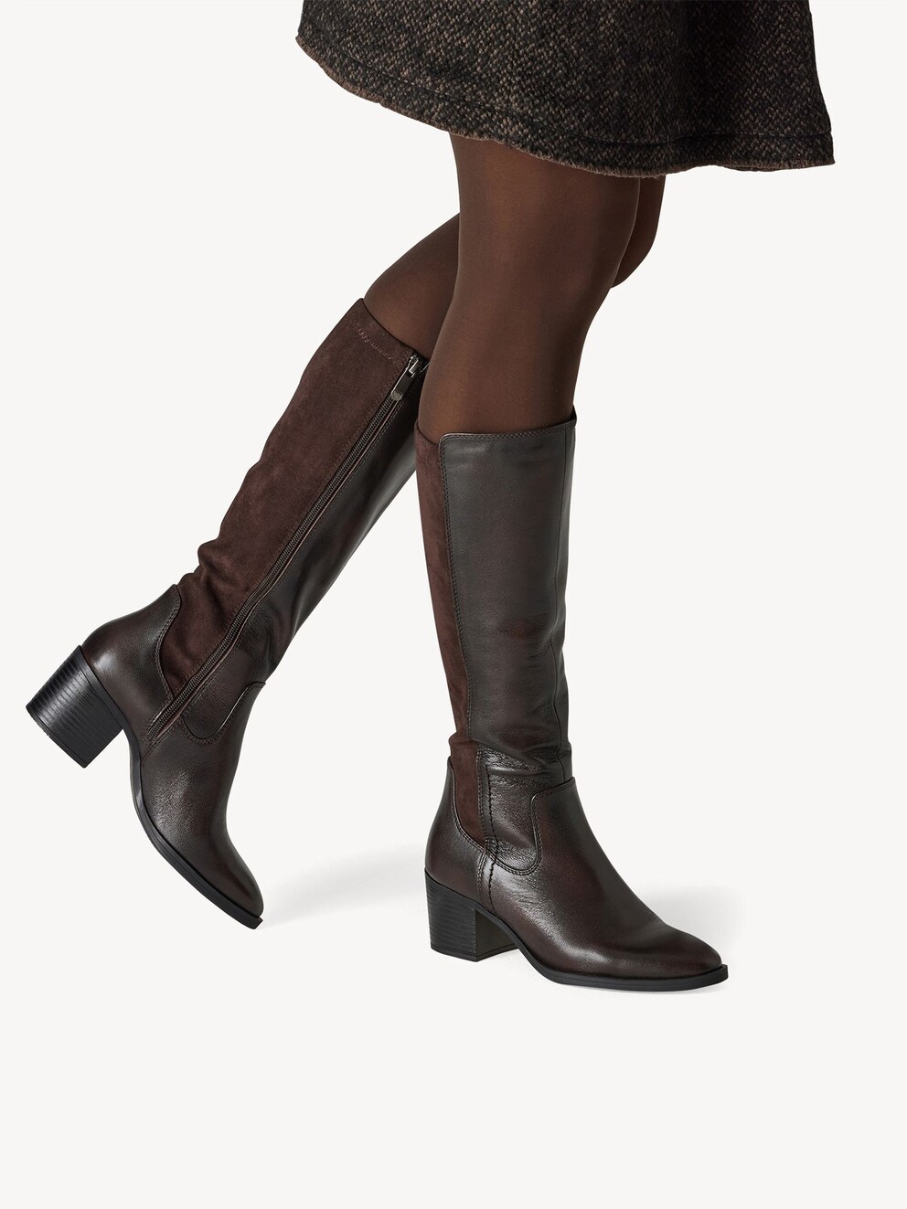 Marco Tozzi, Boots - brown, MOCCA COMB, Image 2 of 7