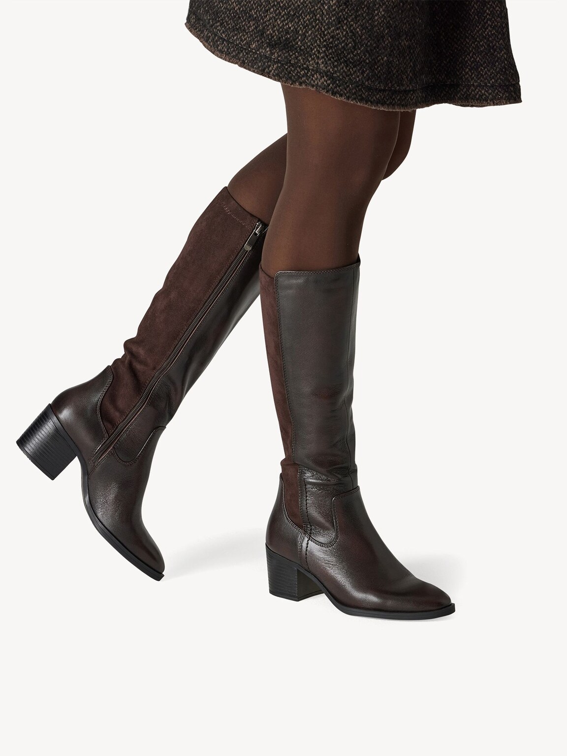Marco Tozzi, Boots - brown, MOCCA COMB, Image 2 of 7