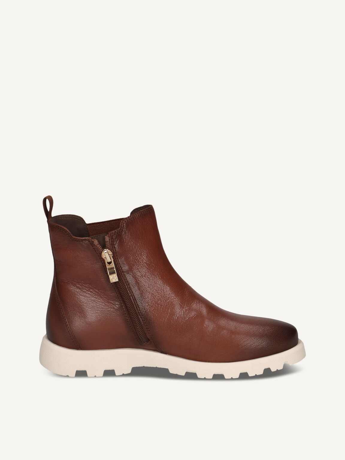Caprice, Bootie - brown COGNAC NAPPA, image 3 of 5