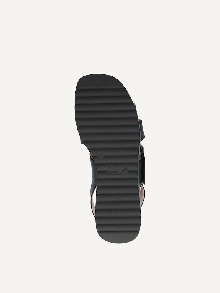Caprice, Sandale en cuir - noir BLACK NAPPA, image 5 sur 5