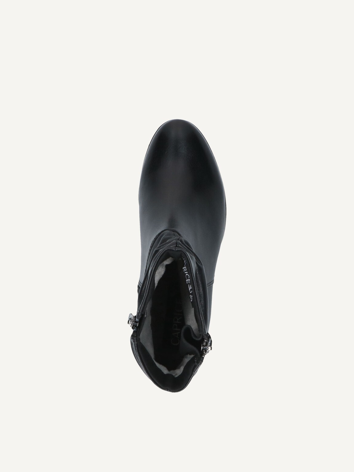 Caprice, Leather Bootie - black BLACK SOFTNAP., image 5 of 5