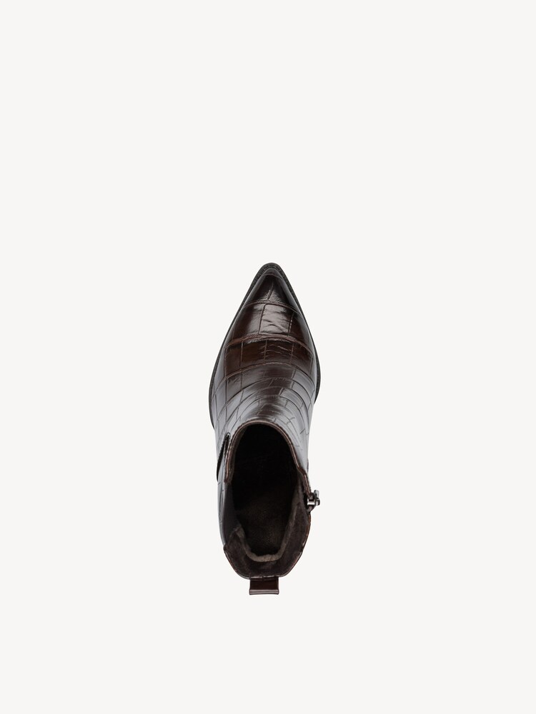 Marco Tozzi, Chelsea boot - brown, CAFE CROCO, Image 3 of 6