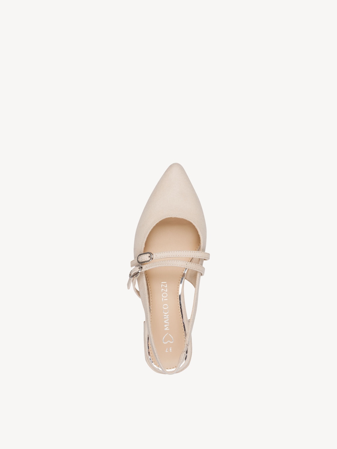 Marco Tozzi, Ballerina - beige LT.TAN, immagine 3 di 6