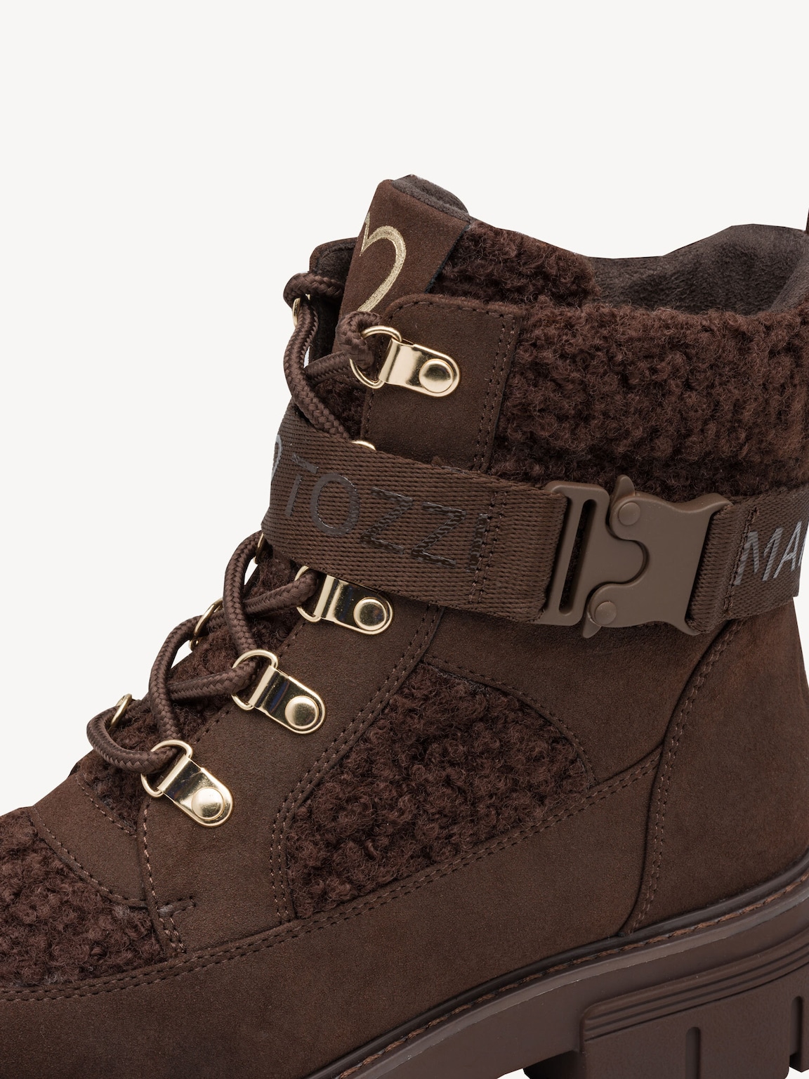 Marco Tozzi, Bootie - brown warm lining, CHOCO COMB, Image 6 of 7