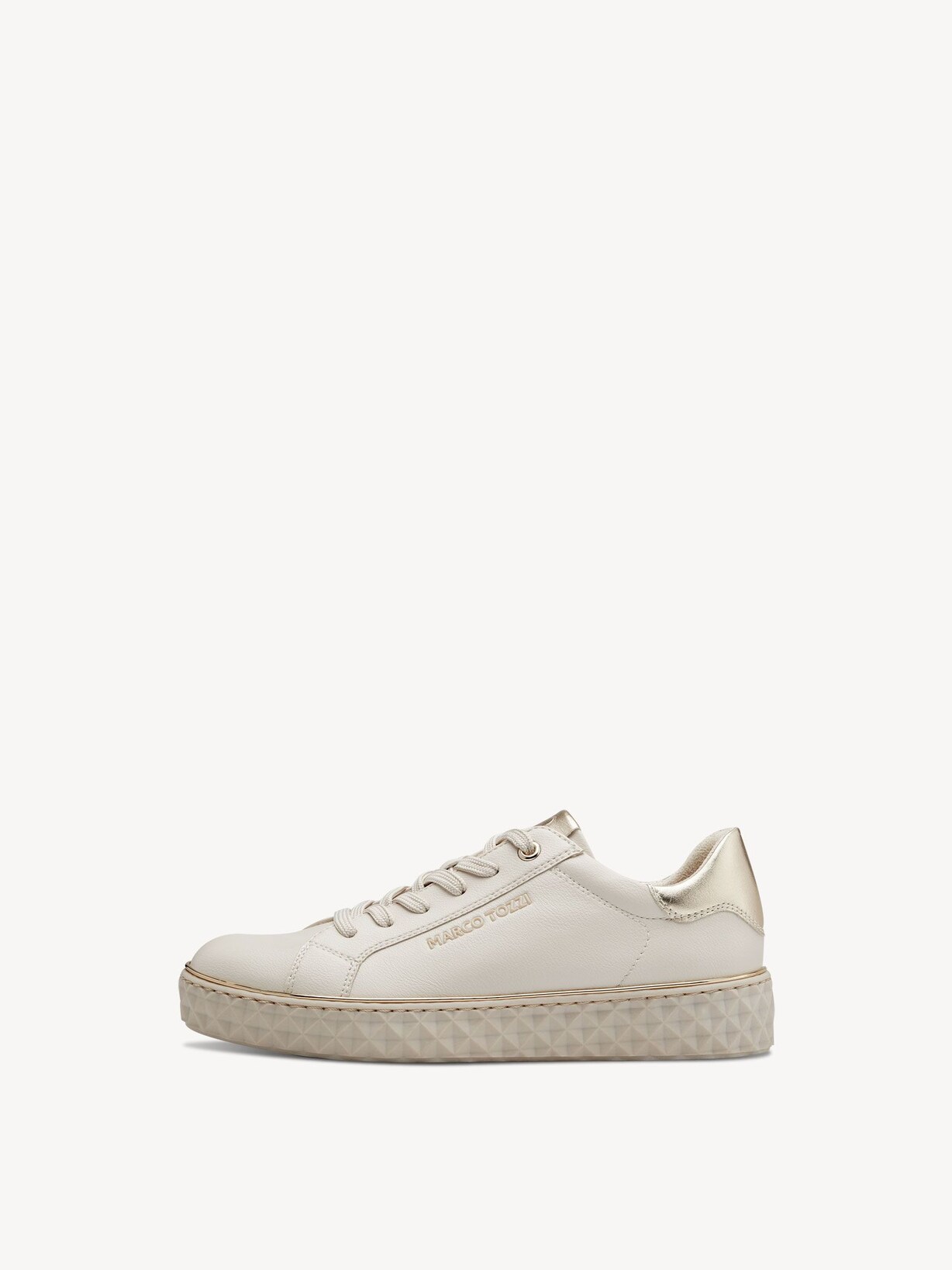 Marco Tozzi, Sneaker - beige CREAM COMB, immagine 2 di 6