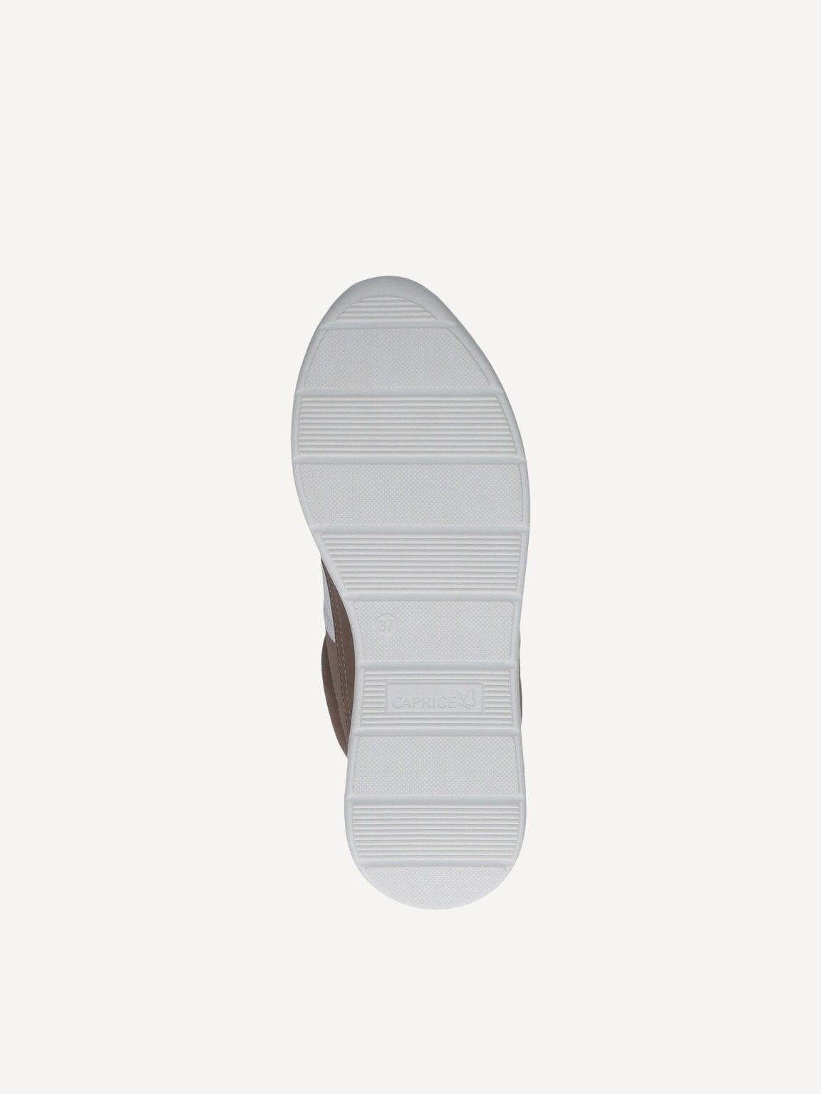 Caprice, Leather Sneaker - brown MUD/WHITE, image 4 of 5
