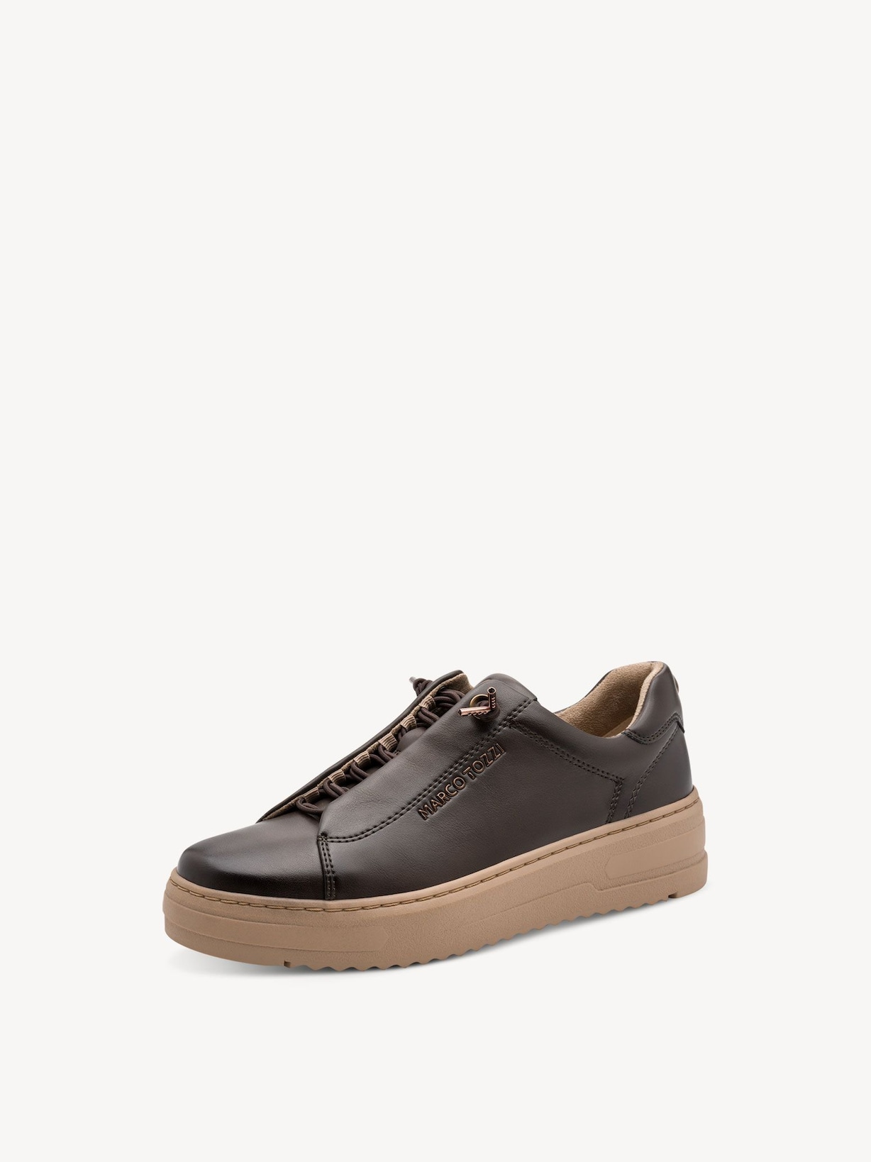Marco Tozzi, Sneaker - brown MOCCA COMB, image 1 of 7