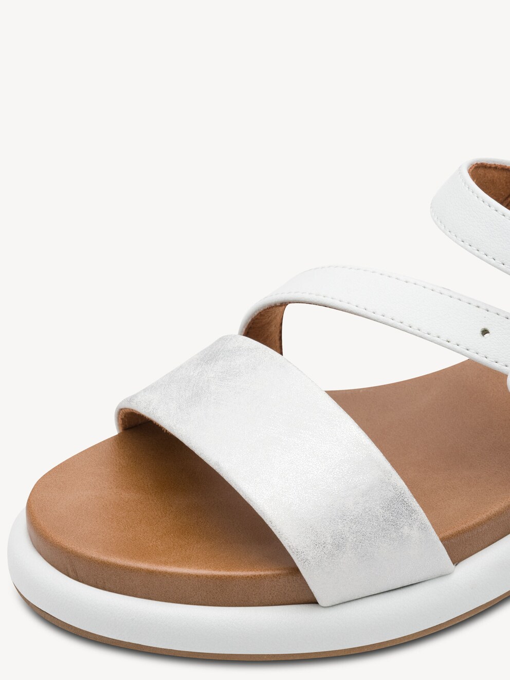Marco Tozzi, Sandaal - wit WHITE COMB, afbeelding 4 van 6