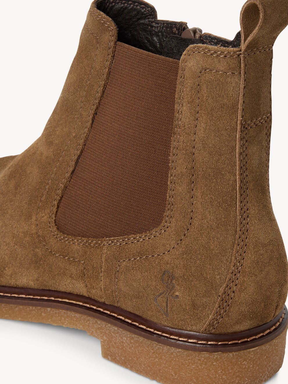 Marco Tozzi, Bottine Chelsea en cuir - marron COGNAC, image 4 sur 6