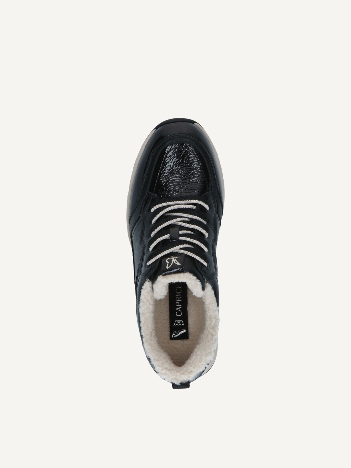 Caprice, Ledersneaker - schwarz BLACK NAPLAK, Bild 4 von 5