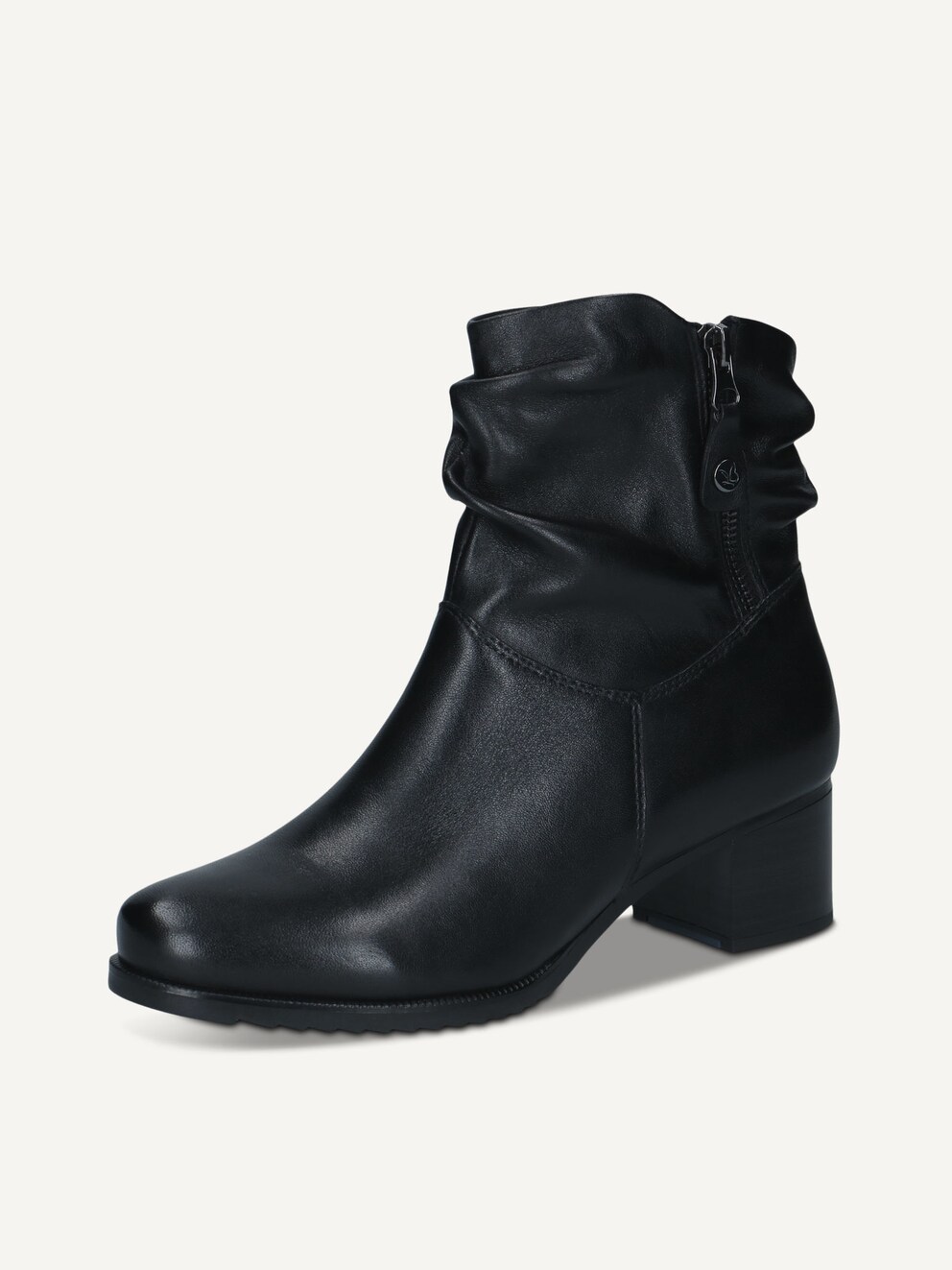 Caprice, Bottine en cuir - noir BLACK NAPPA, image 2 sur 5
