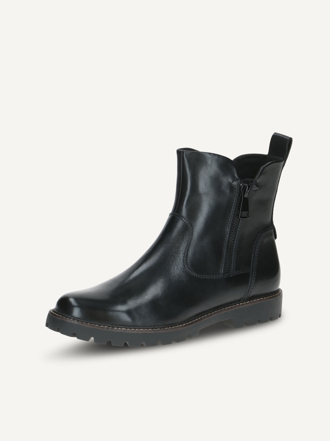 Caprice, Leather Bootie - black BLACK NAPPA, image 1 of 5
