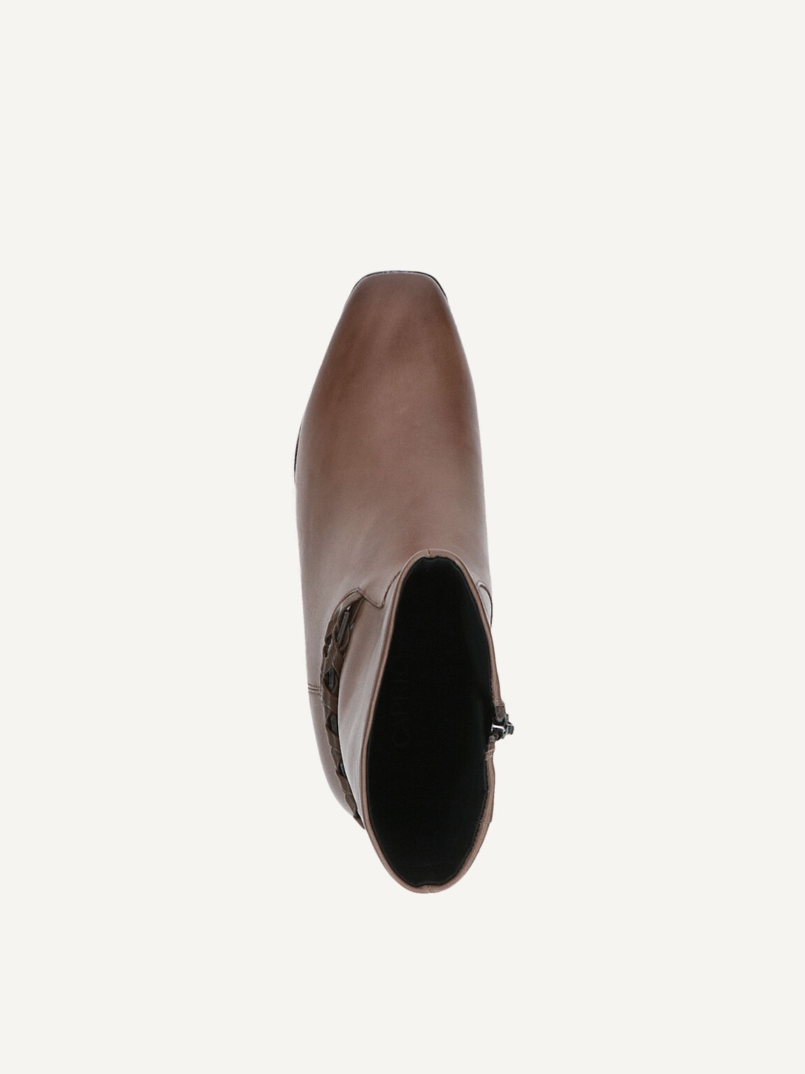 Caprice, Leather Bootie - brown TAUPE NAPPA, image 6 of 6