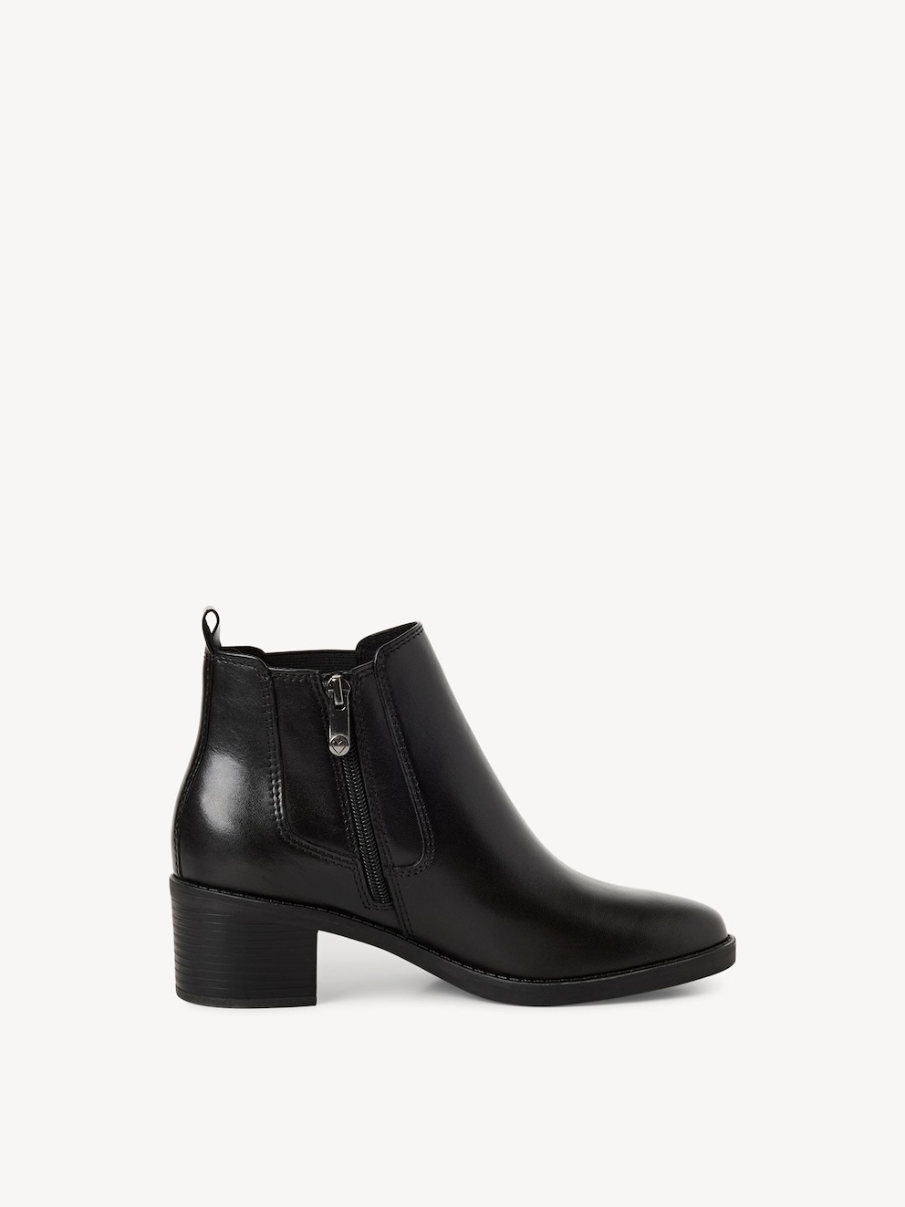 Marco Tozzi, Leren Chelseaboot - zwart BLACK, afbeelding 6 van 6