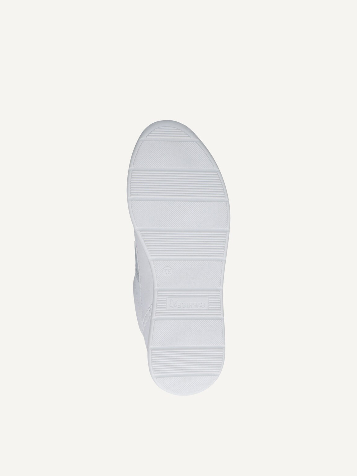 Caprice, Leather Sneaker - white WHITE/SILVER, image 5 of 6