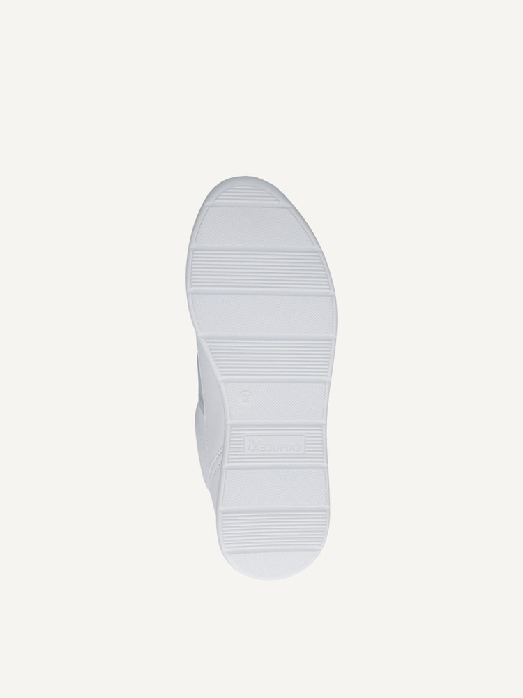 Caprice, Leather Sneaker - white WHITE/SILVER, image 5 of 6
