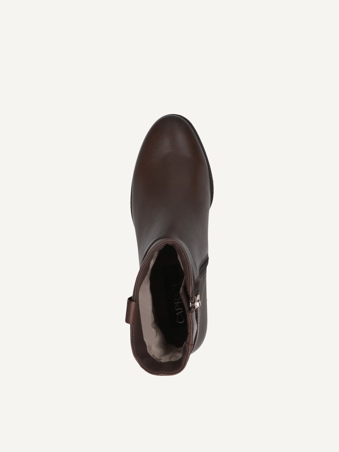 Caprice, Leather Bootie - brown DK BROWN NAPPA, image 6 of 6