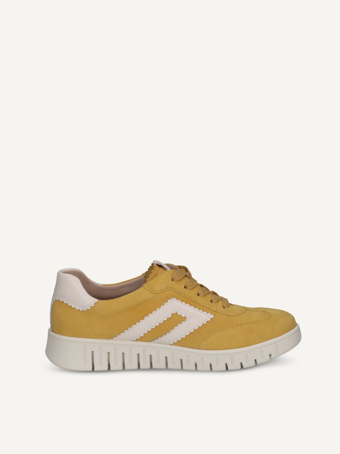 Caprice, Leather Sneaker - yellow YELLOW COMB, image 4 of 6