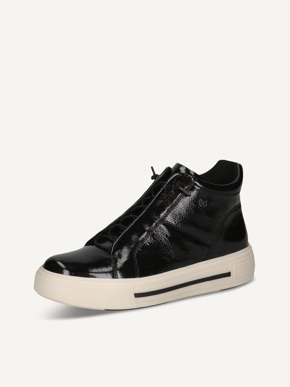 Caprice, Leather Sneaker - black BLACK NAPLAK, image 1 of 5