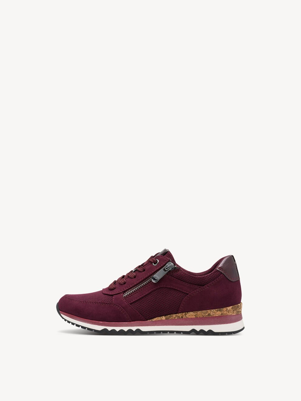Marco Tozzi, Sneaker - rosso MULBERRY COMB, immagine 1 di 6