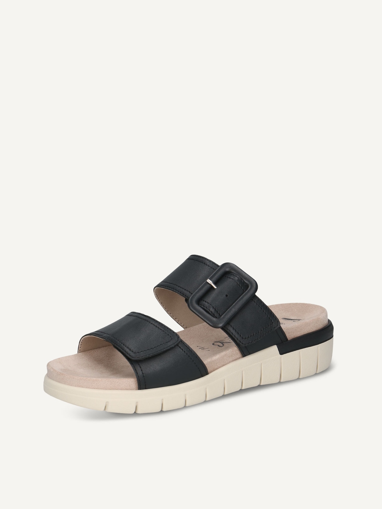 Caprice, Mule en cuir - bleu OCEAN NAPPA, image 2 sur 5