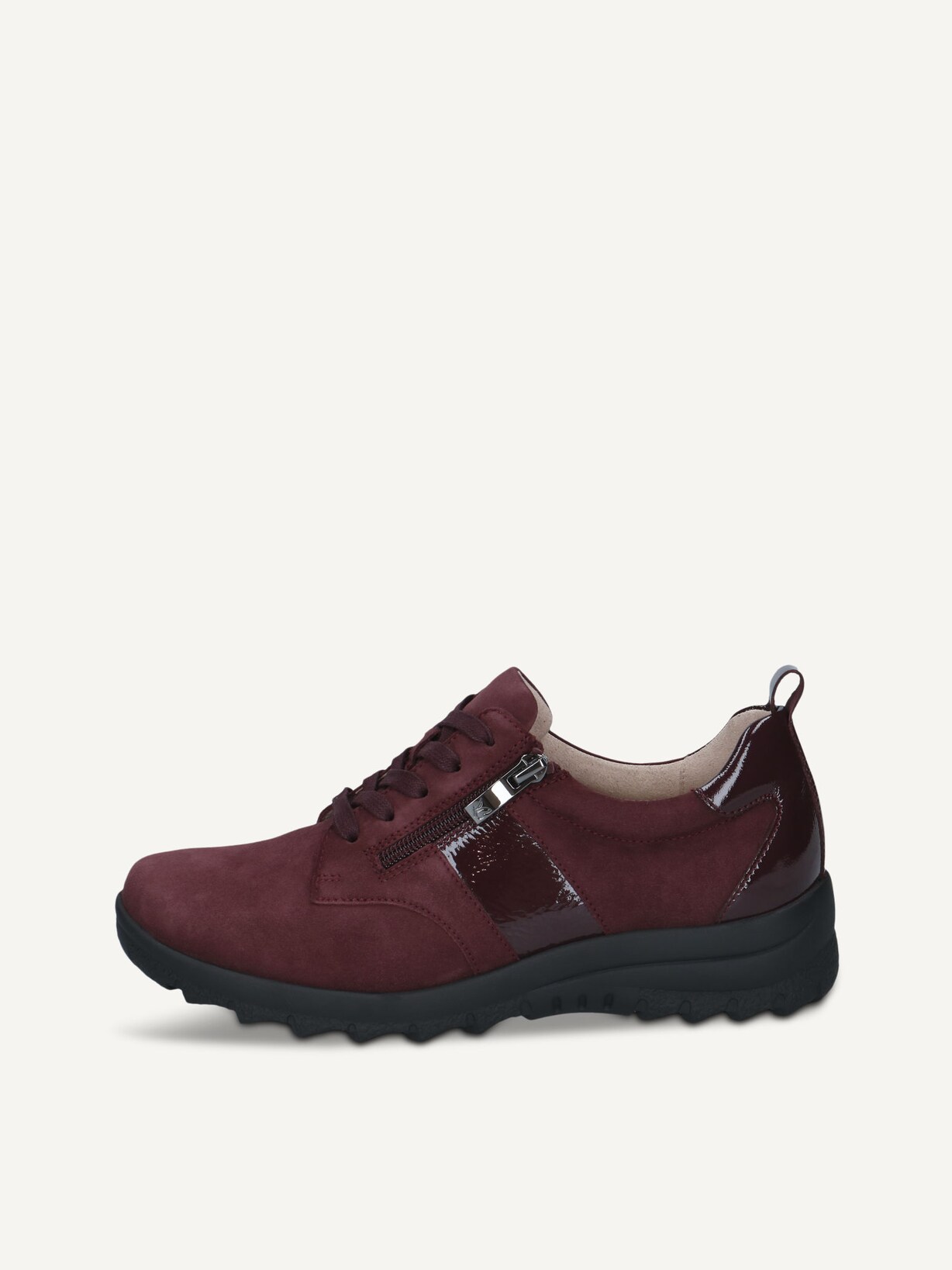 Caprice, Lederhalbschuh - rot BORDEAUX COMB, Bild 1 von 6