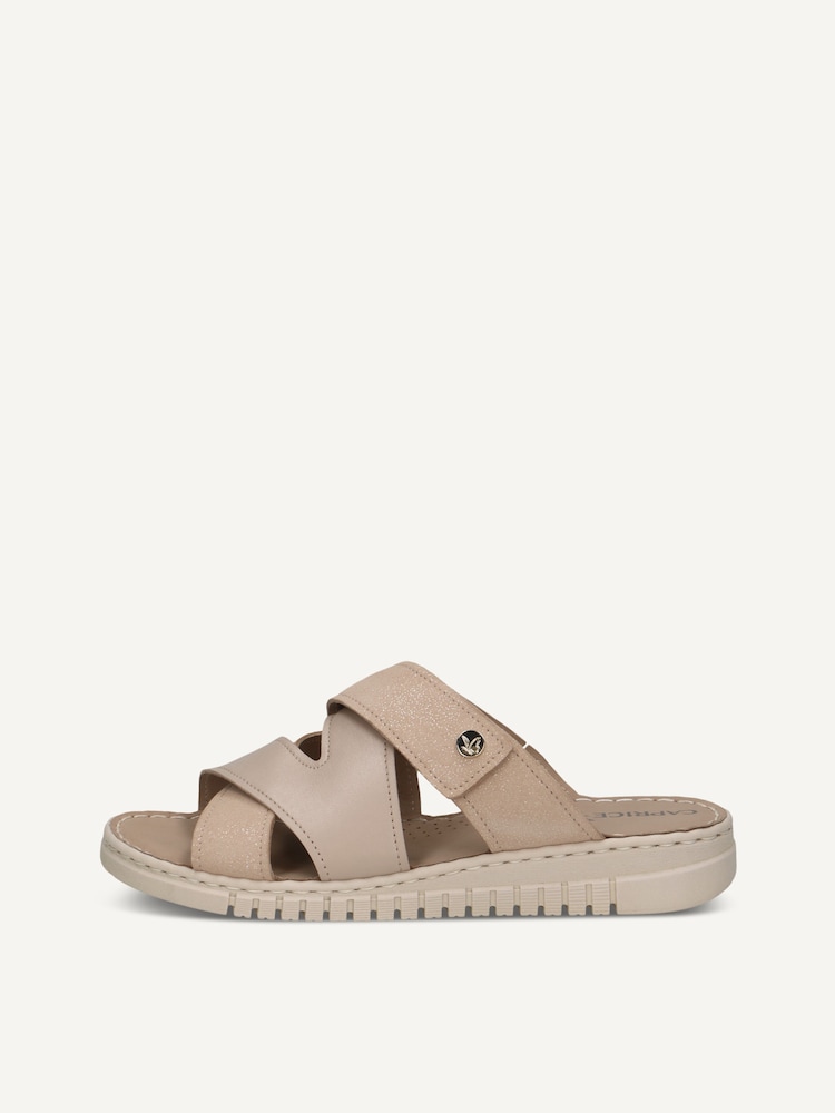 Caprice, Leather Mule - beige BEIGE PERL.COM, image 3 of 6