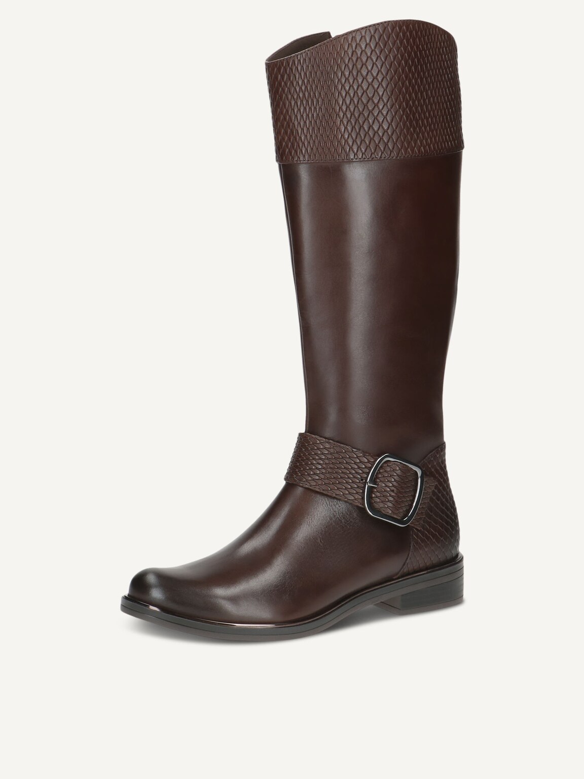 Caprice, Leather Boots - brown DK BROWN COMB, image 1 of 5