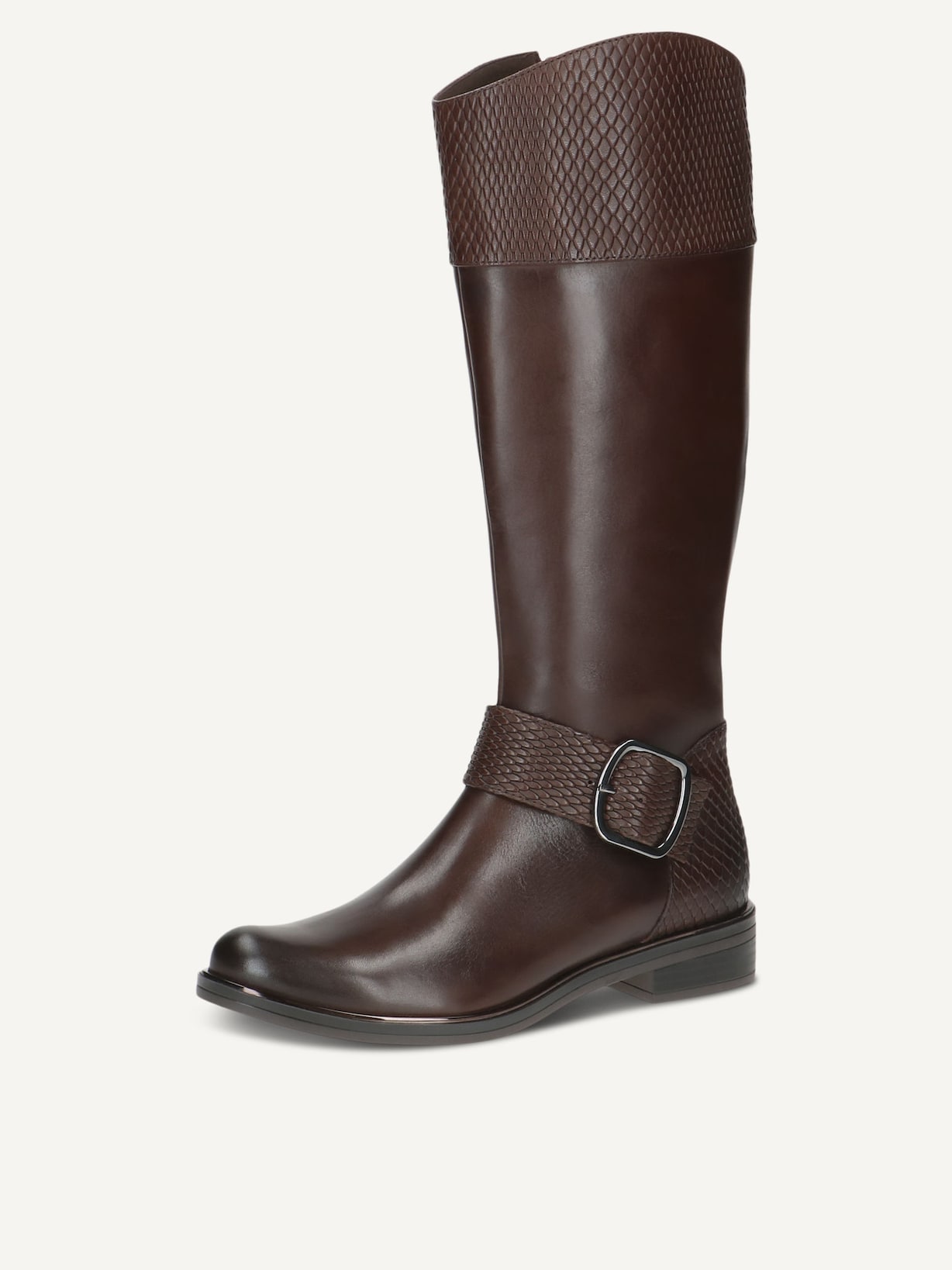 Caprice, Bottes en cuir - marron DK BROWN COMB, image 2 sur 5