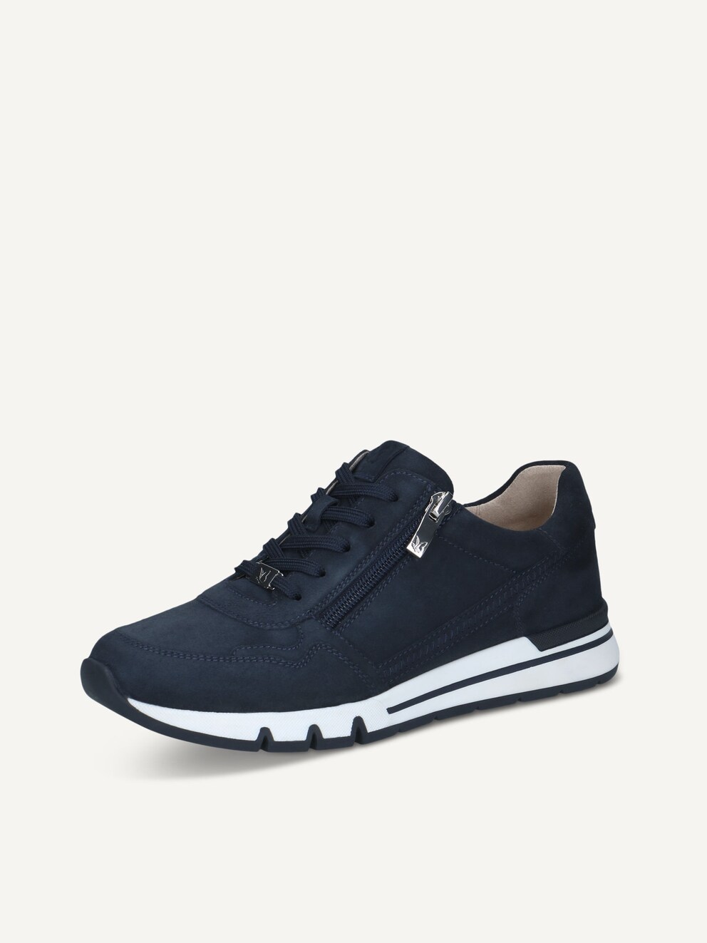 Caprice, Basket en cuir - bleu OCEAN SUEDE, image 2 sur 5