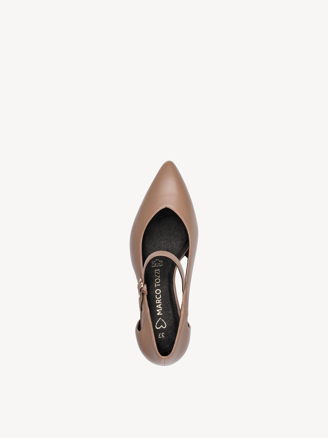 Marco Tozzi, Lederpumps - beige DK.CAPPUCCINO, Bild 3 von 6
