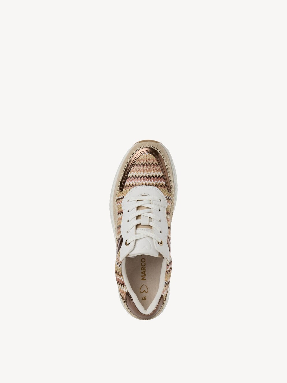 Marco Tozzi, Sneaker - beige CREAM COMB, Bild 5 von 6