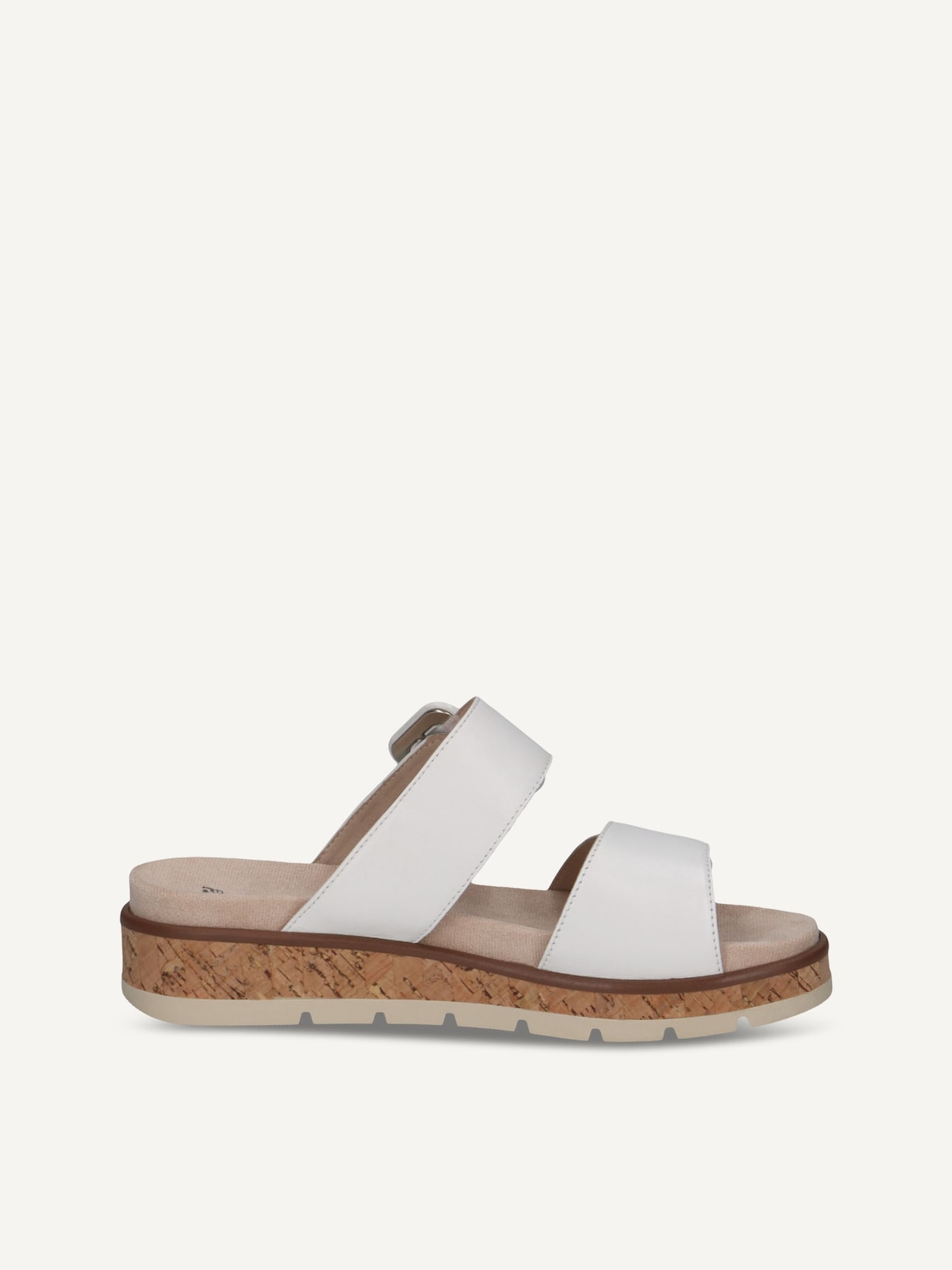 Caprice, Mule en cuir - blanc WHITE NAPPA, image 3 sur 5