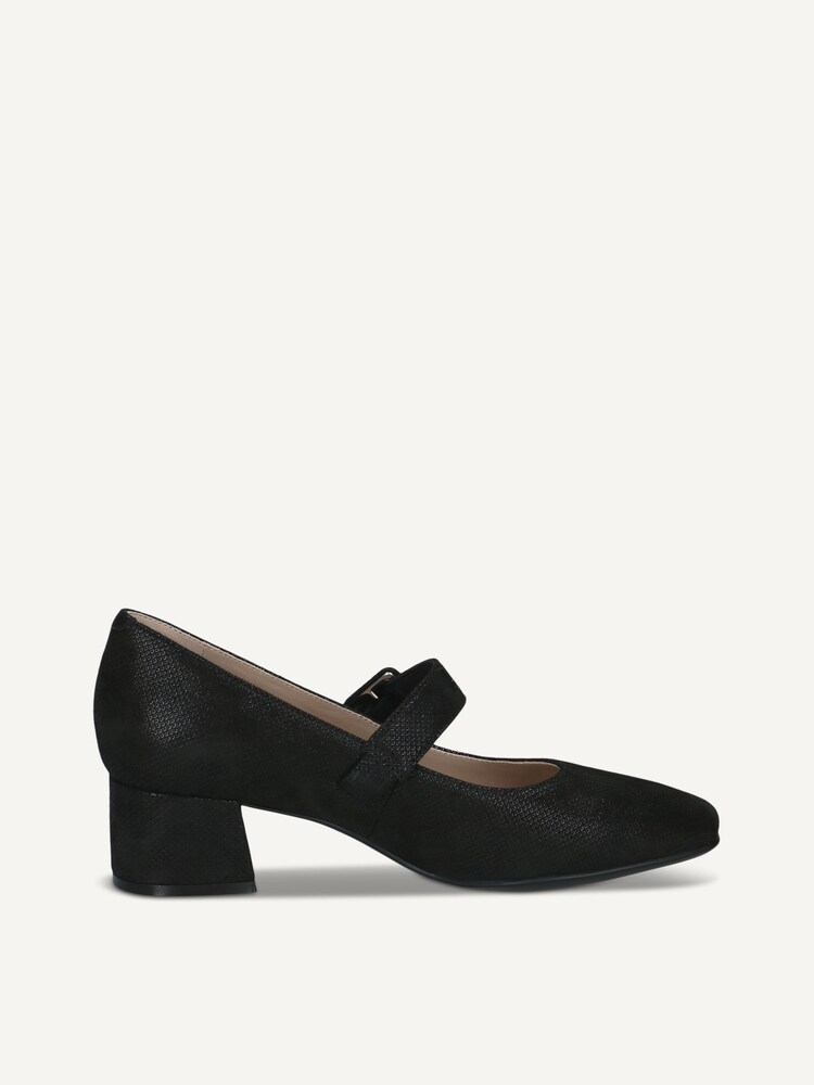 Caprice, Lederpumps - schwarz BLACK SUEDE, Bild 3 von 5