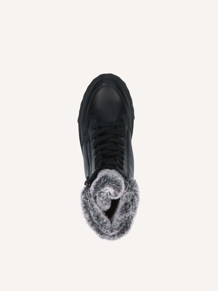 Caprice, Bootie - black warm lining BLACK NAPPA, image 5 of 5