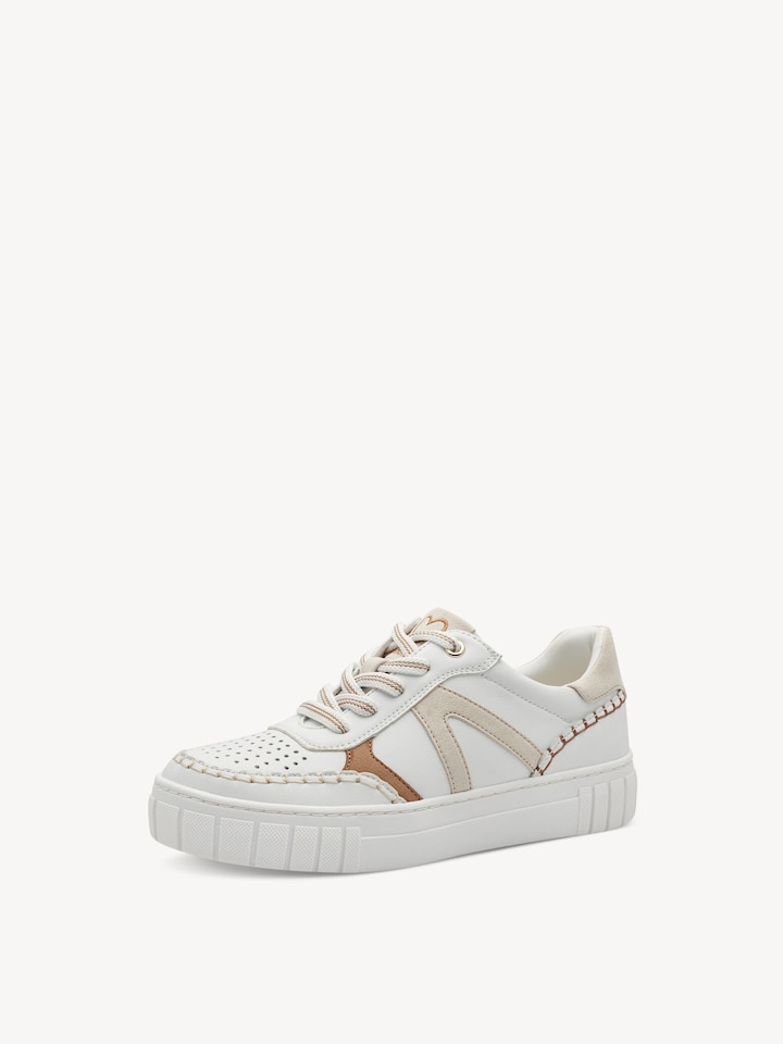 Marco Tozzi, Sneaker - weiß WHITE/DUNE