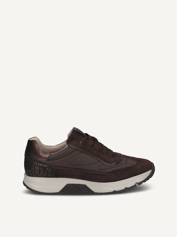 Caprice, Leather Sneaker - brown DK BROWN COMB, image 4 of 6