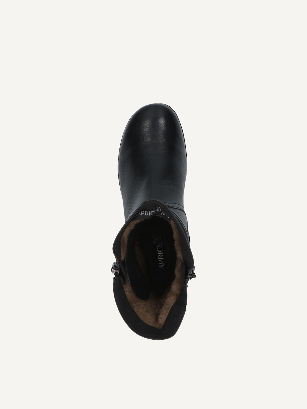 Caprice, Bottine en cuir - noir doublure chaude BLACK NAPPA, image 4 sur 5