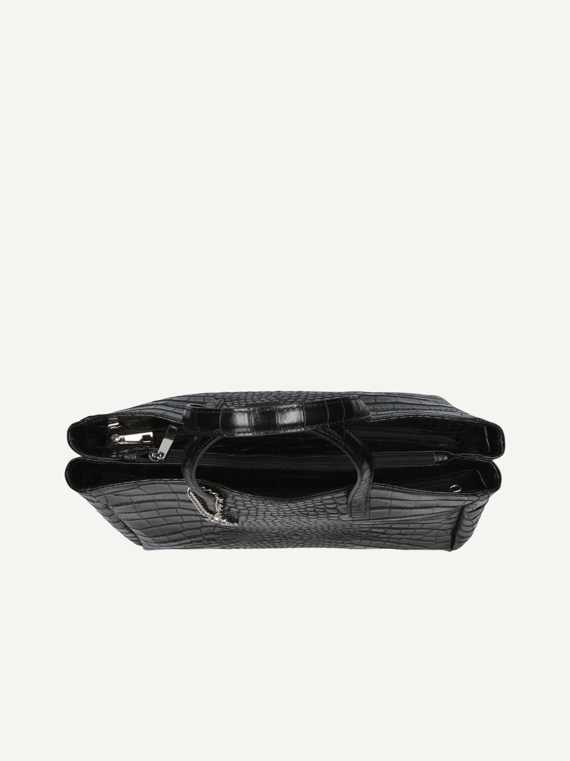 Caprice, Leather Handbag - black BLACK REPTILE, image 4 of 4