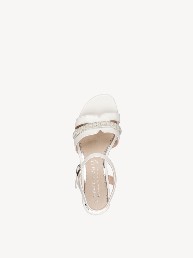 Marco Tozzi, Sandalo - beige IVORY PATENT, immagine 4 di 7