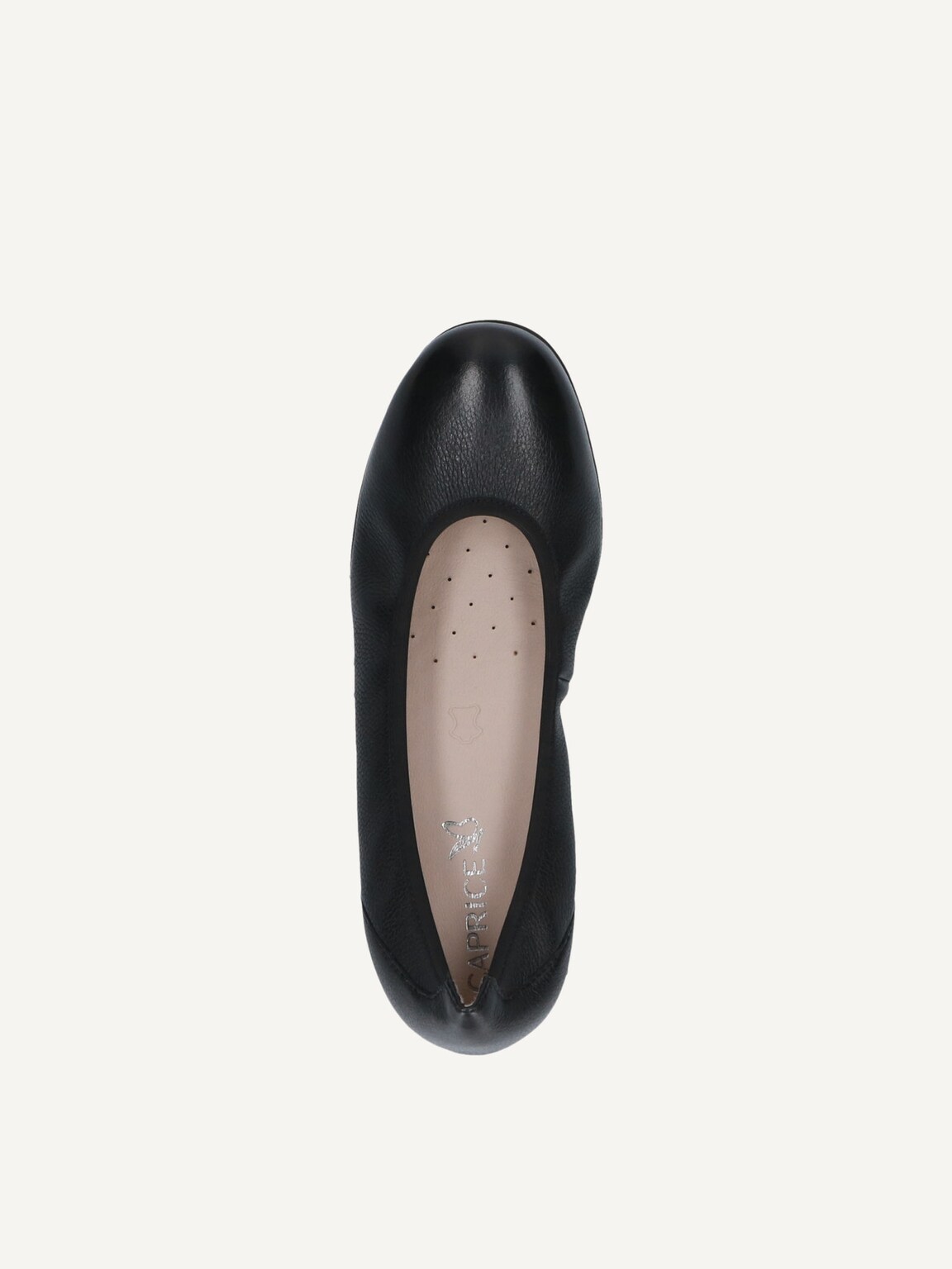 Caprice, Leather Ballerina - black BLACK NAPPA, image 5 of 5