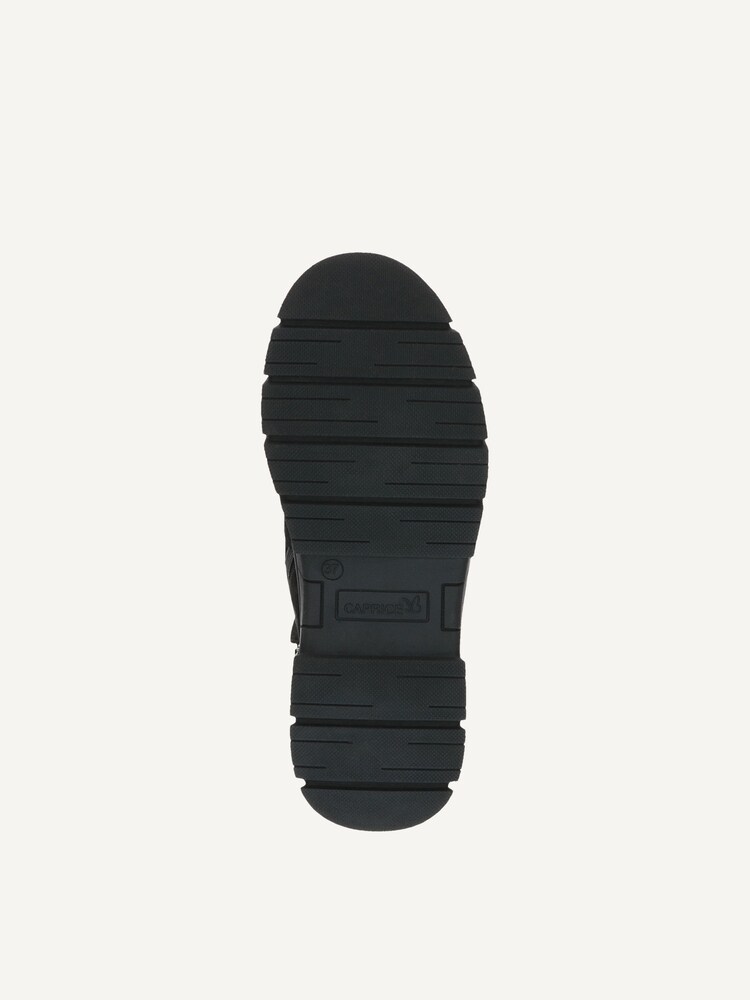 Caprice, Leather Bootie - black warm lining BLACK SUEDE, image 5 of 6