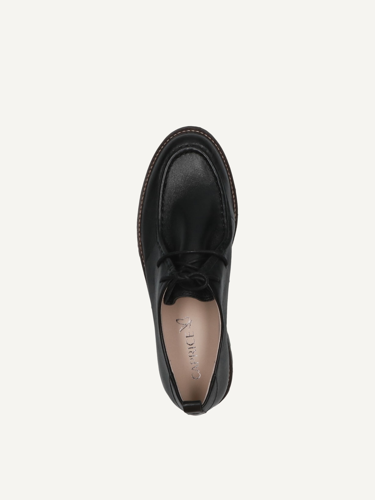 Caprice, Derbie en cuir - noir BLACK NAPPA, image 4 sur 5